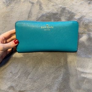 Kate Spade Teal Wallet